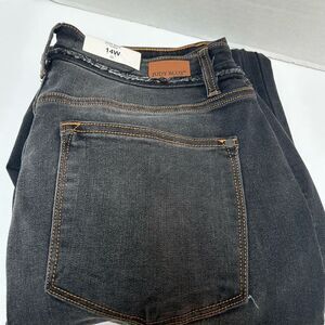 Judy Blue NWT Slim Boot Cut‎ High Waist Black Plus Jeans Style #82535 Size 14W